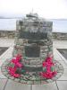 The Shetland Buss Memorial in Scalloway